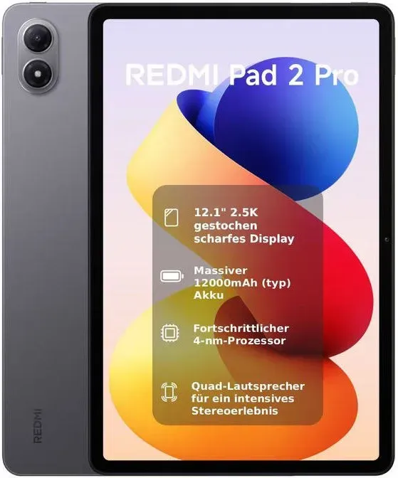 Xiaomi REDMI Pad 2 Pro, 6+128 GB, 12,1