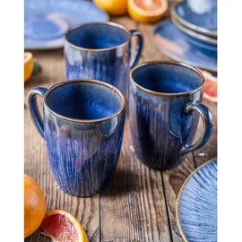 gipfelstück Kaffeetasse 0,275 l Blau 4 St.