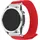 FIXED Fixed | Sporty Strap for Garmin QuickFit 22mm | 160-210 mm | Red | Nylon - Rot