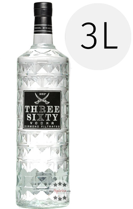 Three Sixty Vodka 3l