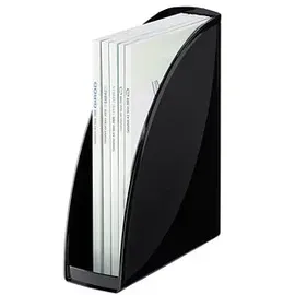 Elba Stehsammler wave 400091711 schwarz Kunststoff, DIN A4