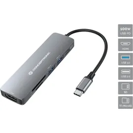 Conceptronic DONN11G 6-in-1 USB 3.2 Gen 1 Dockingstation
