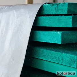 KOTARBAU Abdeckplane 2 x 3 m Silber