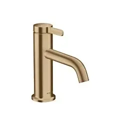 hansgrohe Axor One Waschtischarmatur 48001140 Ausladung 130mm, unverschließbare Ablaufgarnitur, brushed bronze
