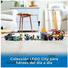LEGO City Löscheinsatz und Verfolgungsjagd 60319