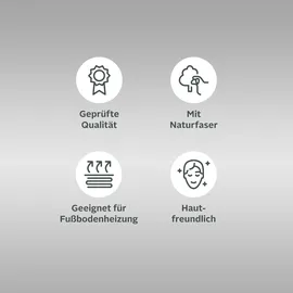 otto home Teppich OTTO HOME "Benja", blau (hellblau, weiß), B:140cm H:10mm L:200cm, Baumwolle, Polyester, Teppiche, Teppich, Handweb Teppich, gestreift, 90% Baumwolle, handgewebt, mit Fransen.