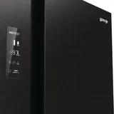 Gorenje G600 NRR9185EABXL Side-by-Side (550 l, 1786 mm hoch, Schwarz)