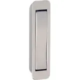 No Brand - Sun-Chain Kleiderhaken klappbar Votan, Höhe 80mm - Wandhaken zum Einlassen - Klapphaken, Zinkdruckguss Edelstahl Effekt