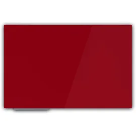 Floordirekt Magnetisches Glas-Whiteboard Rot