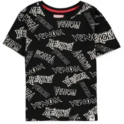 Kinder-T-Shirt Marvel - Venom (größe 122/128)
