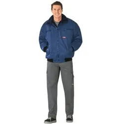 Gletscher Piloten Jacke Winter 0336, Größe 4XL - blau - 4XL