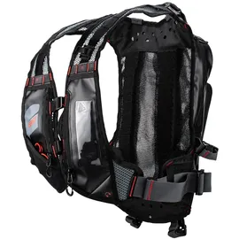 Leatt HydraDri WP 2.0 Trinkrucksack wasserdicht - Schwarz/Blau/Rot