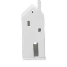 räder Teelichthalter Lichthaus Porzellan Weiß