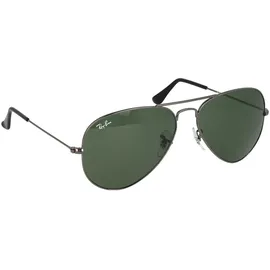 Ray Ban Aviator Large Metal RB3025 W0879 58-14 gunmetal/green classic