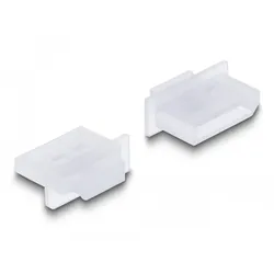 Delock Schutzumschlag - für DisplayPort-Anschlussbuchse - durchsichtig (Packung