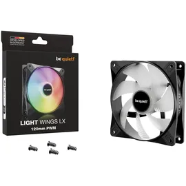 be quiet! Light Wings LX PWM Lüfter 120mm Schwarz