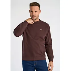 Sweatshirt JACK’S "JACK'S Sweatshirt", Herren, Gr. L, dk rot, Oberstoff: 60% Baumwolle, 40% Polyester (recycelte Fasern), bequem, Langarm, Sweatshirts