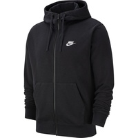 Nike Sportswear Club Herren-Kapuzenjacke Black/Black/White XL