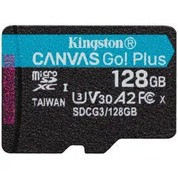 Kingston Canvas Go! Plus R170/W90 microSDXC 128GB UHS-I U3