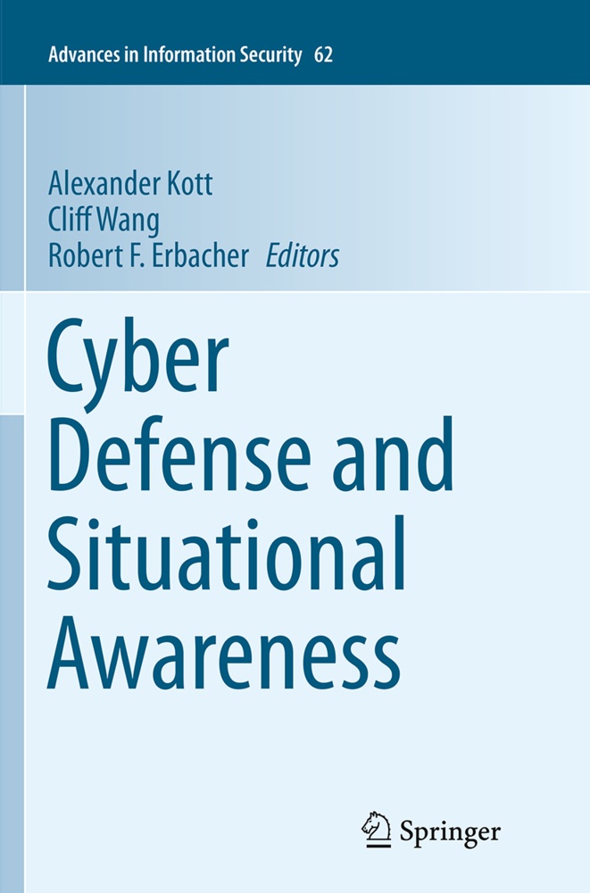Cyber Defense And Situational Awareness  Kartoniert (TB)