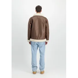 Alpha Industries B3 Fl Jacke Brown M
