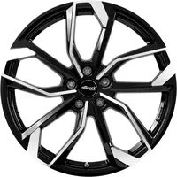 RC Design RC-Design RC34 Schwarz Glanz Vollpoliert Alufelge 17 Zoll ET44 5x112 ML66,6