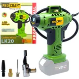 PROCRAFT LK20 Akku Kompressor 20 V 11 bar