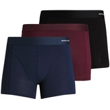 JACK & JONES Herren »JACBASIC BAMBOO TRUNKS 3 Pack Noos Boxershorts, Port Royale, M