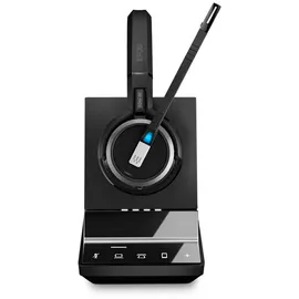 epos IMPACT SDW 5065 Stereo-DECT-Headset - UC-Version, EPOS ActiveGard®-Technologie, Dual-Konnektivität, Noice Cancelling, Multi-Connect, inkl. Basisstation