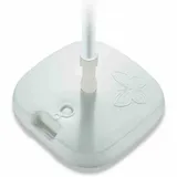ENNE PLASTICA Schirmständer Papillon 20 Liter, befüllbar, weiß Polyethylen, für Schirmstöcke 18-32mm