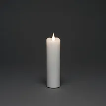 Konstsmide LED Echtwachskerze 17.8 cm weiß