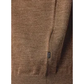 Maerz Muenchen Herren V-Pullunder braun unifarben, braun, NOS