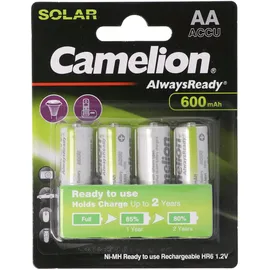 Camelion AlwaysReady Solar Mignon AA 4 St.