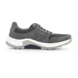 Gabor Sneaker Low, Halbschuhe Wechselfußbett zertifiziertes Leder Iron