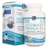 Nordic Naturals Ultimate Omega-D3, 120 Softgels, Lemon