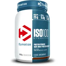 Dymatize Iso100 Hydrolyzed Fudge Brownie Pulver 932 g