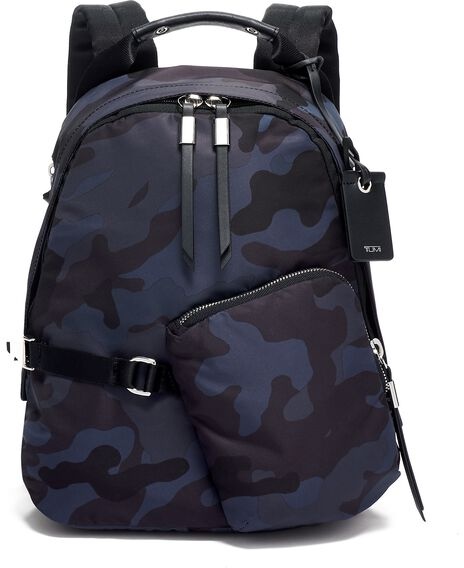 Tumi Devoe Sterling Rucksack Navy Camouflage-Recycled