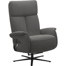 sit&more TV-Sessel Triple Seven Xtra large Polyester 86 x 115 x 86 cm Braun/Grau mit Kopfteil- & Drehfunktion