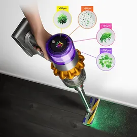 Dyson V15 Detect Absolute Gelb/Nickel 2023