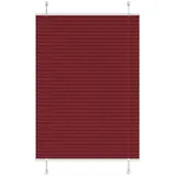 vidaXL Plissee Bordeauxrot 85 x 100 cm / Fenstergröße (Velux) rot