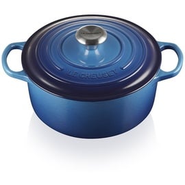 Le Creuset Signature Bräter 20 cm rund azure