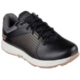 SKECHERS Damen Go Golf Elite 5 Arch Fit Wasserdichter Golfschuh Sneaker, Schwarz/Rotgold, 38