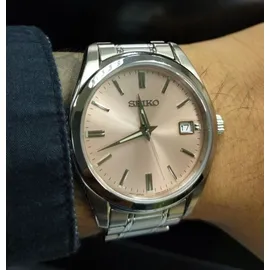 Seiko Discover More Analog Quarz Leder 40 mm SUR523P1