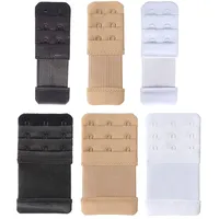 SAMGU 6 Stück BH Verlängerung 2 Haken 3 Haken Bra Extender Erweiterung Elastisch Band Weich Gurt - Einheitsgröße