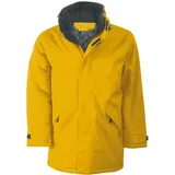Kariban Herren Parka Kapuzenparka Regenmantel Isolierjacke Winterjacke, Größe:S, Farbe:Gelb - Gelb - S
