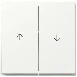 Gira Wippe 2 fach mit 2 Pfeilsymbolen TX_44 (reinweiß)
