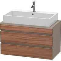Duravit DuraStyle 90 x 47,8 cm, nussbaum natur/basalt matt,