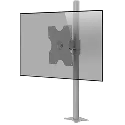 Edbak MSV2S Monitorhalterung mit Tischklemme, silber