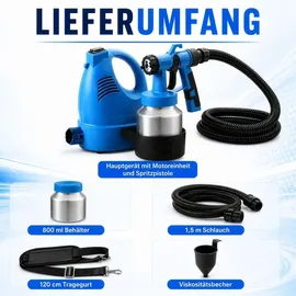 Wiltec Farbspritzpistole 600 W