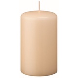 Kopschitz Kerzen Stumpenkerzen Champagner 100 x 6 cm, 12 Stück
